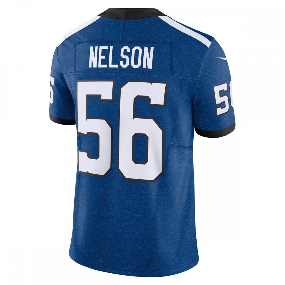 Quenton Nelson Indianapolis Colts Nike Vapor F.U.S.E. Limited Jersey - Blue-GridironStore